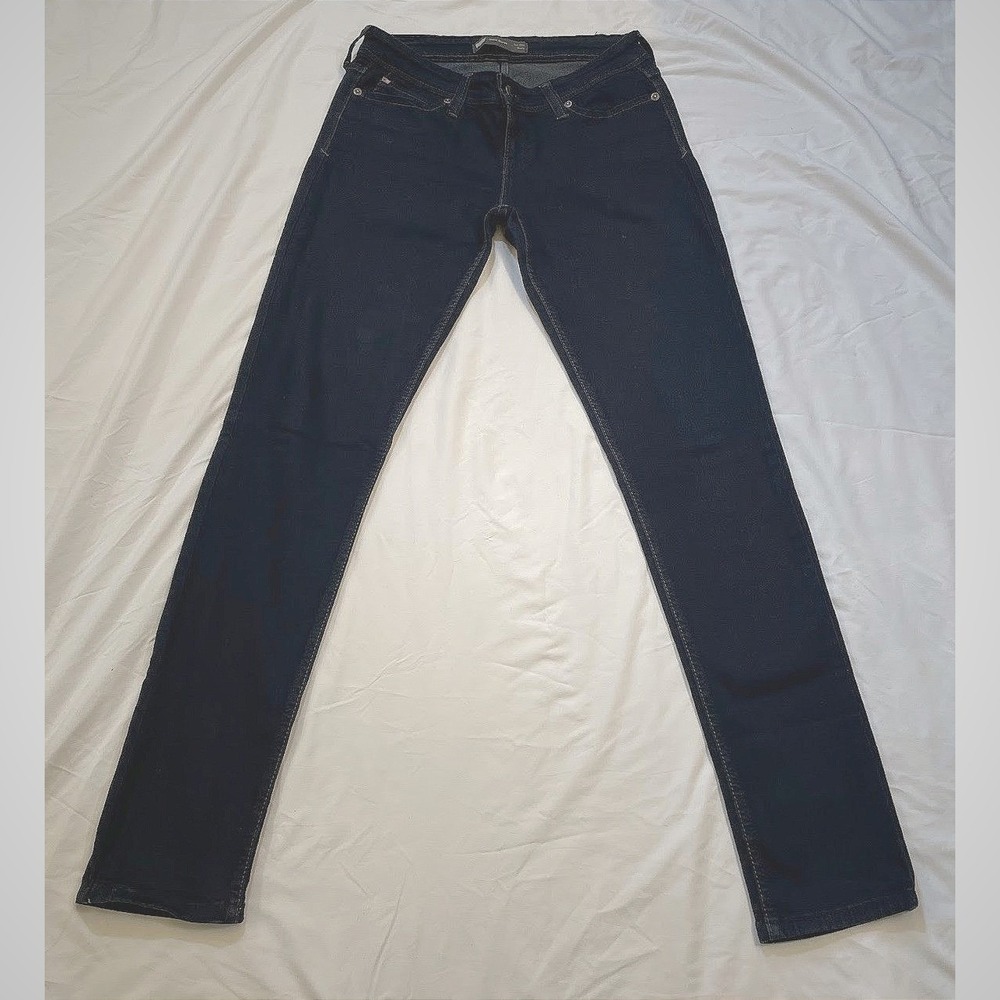 Levi's Demi Curve Women's 7M W28 L32 Black Low Rise Skinny Stretch Jeans